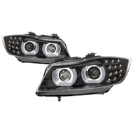 Spyder Toyota Tercel 95-98 Euro Style Tail Lights Black ALT-YD