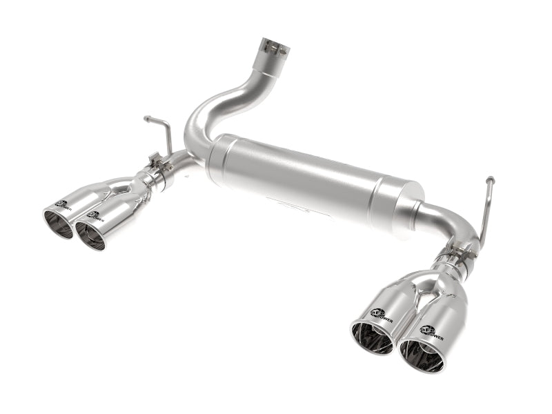 aFe Rebel Series  409 SS Axle-Back Exhaust Polished 07-18 Jeep Wr –  JP3 Motorsports