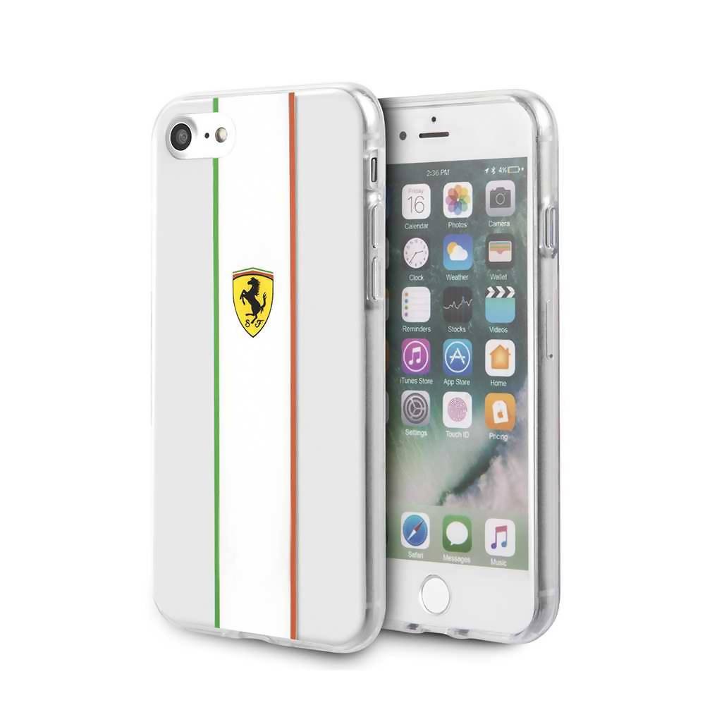 De Kamer zout Onophoudelijk Ferrari Transparent Hard Case for iPhone 7/8/SE 2 - Italy - SHOPCIN