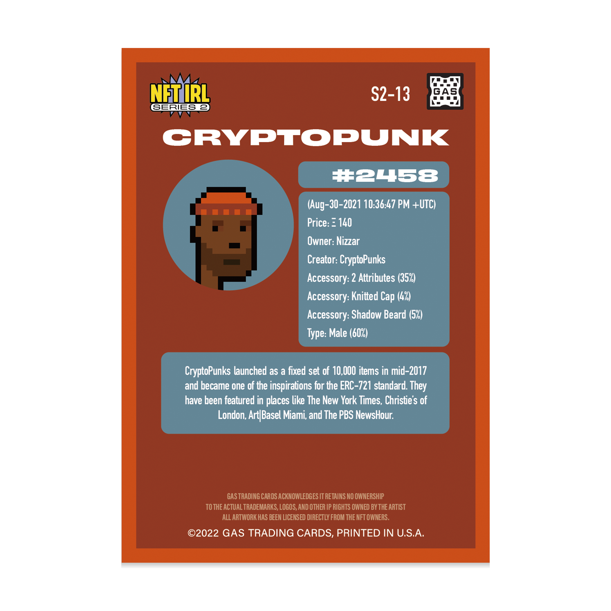 CryptoPunkets #13 - CryptoPunkets