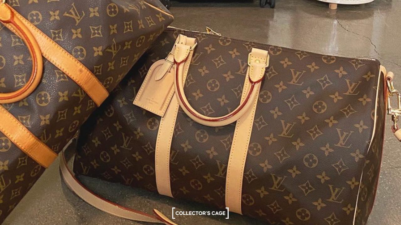 2  Louis Vuitton Keepall bags
