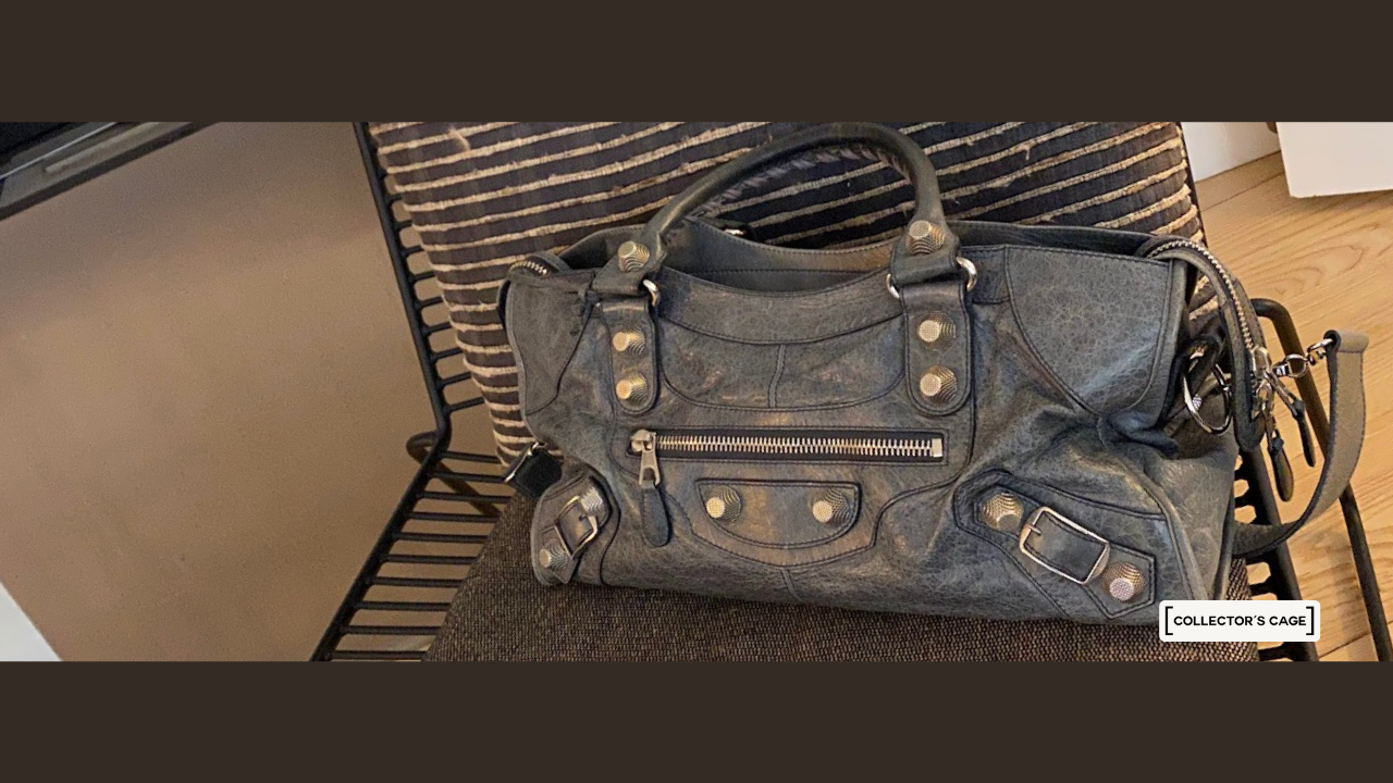 Balenciaga Part Time Leather Bag