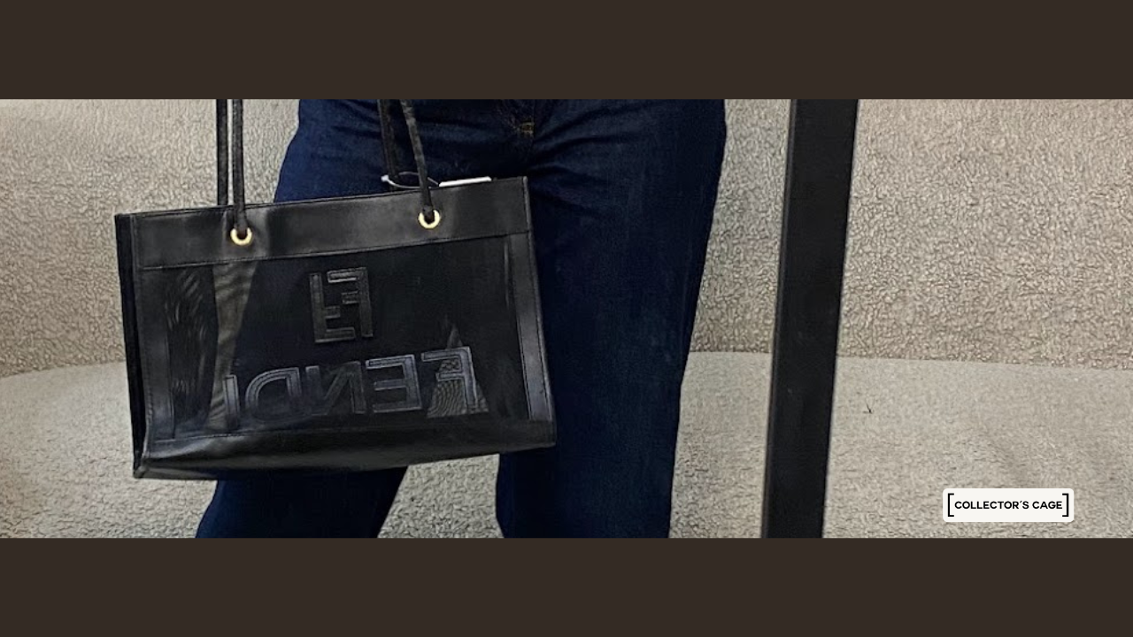 Mesh Fendi Tote Bag