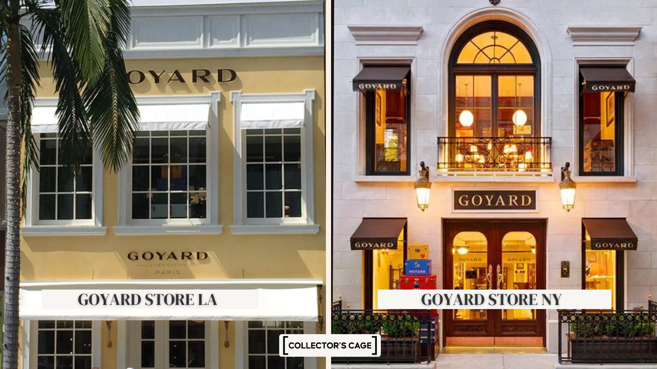Goyard Store Los Angeles and Goyard Store New York