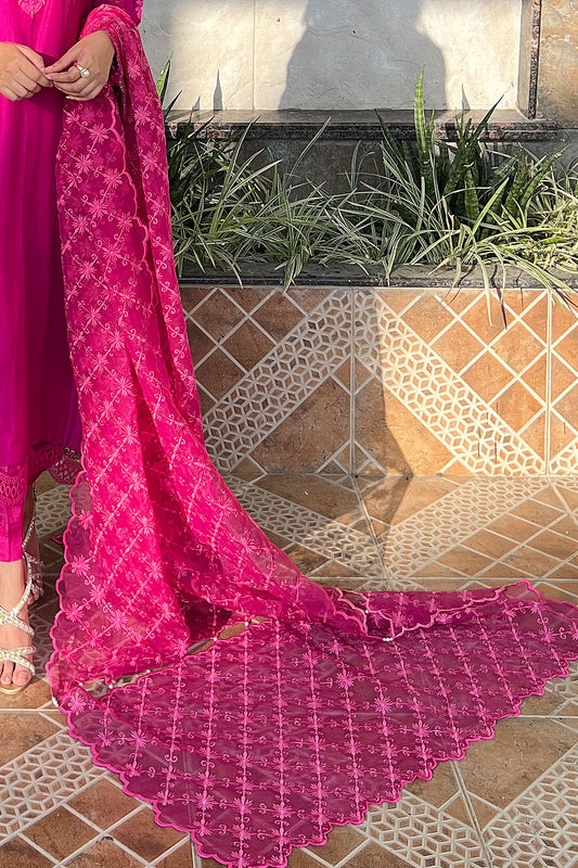 Sierra Embroidered Dupatta