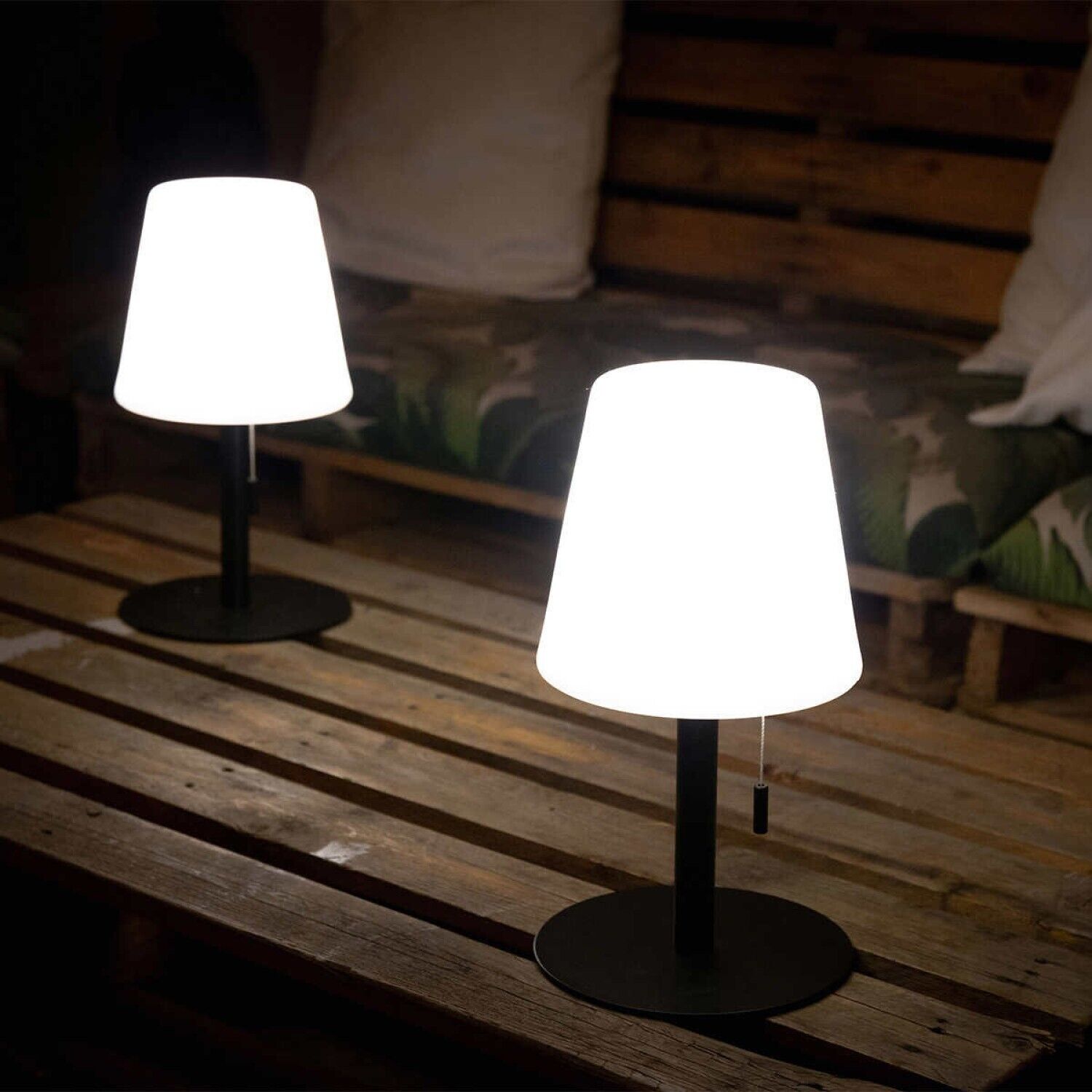 white washed wood table lamp