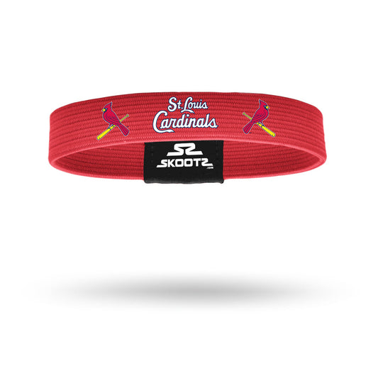 St Louis Cardinals Team ID Links 2 Interlocking Rubber Wristbands Bracelets  New