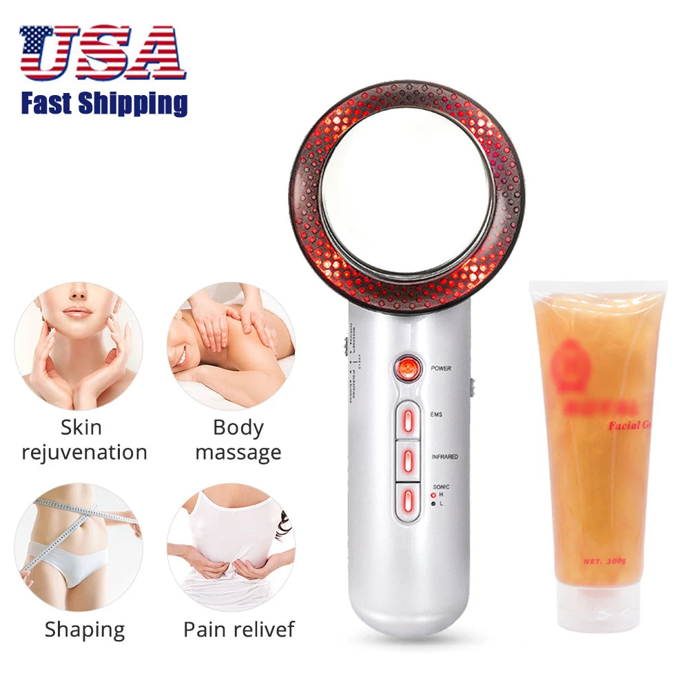 3 in 1 Ultrasonic Fat Remover Slimming Machine
