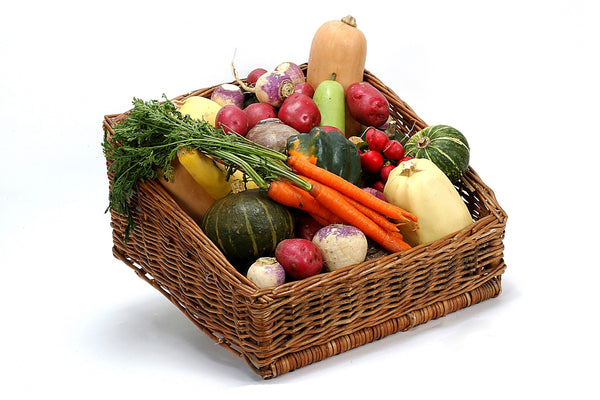 Basket, basket with vegetables