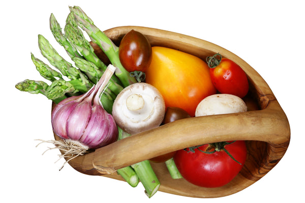 Basket, basket with vegetables