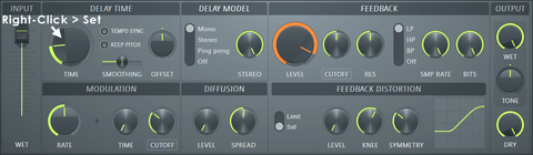 fruity delay 3 free stock plugin fl studio