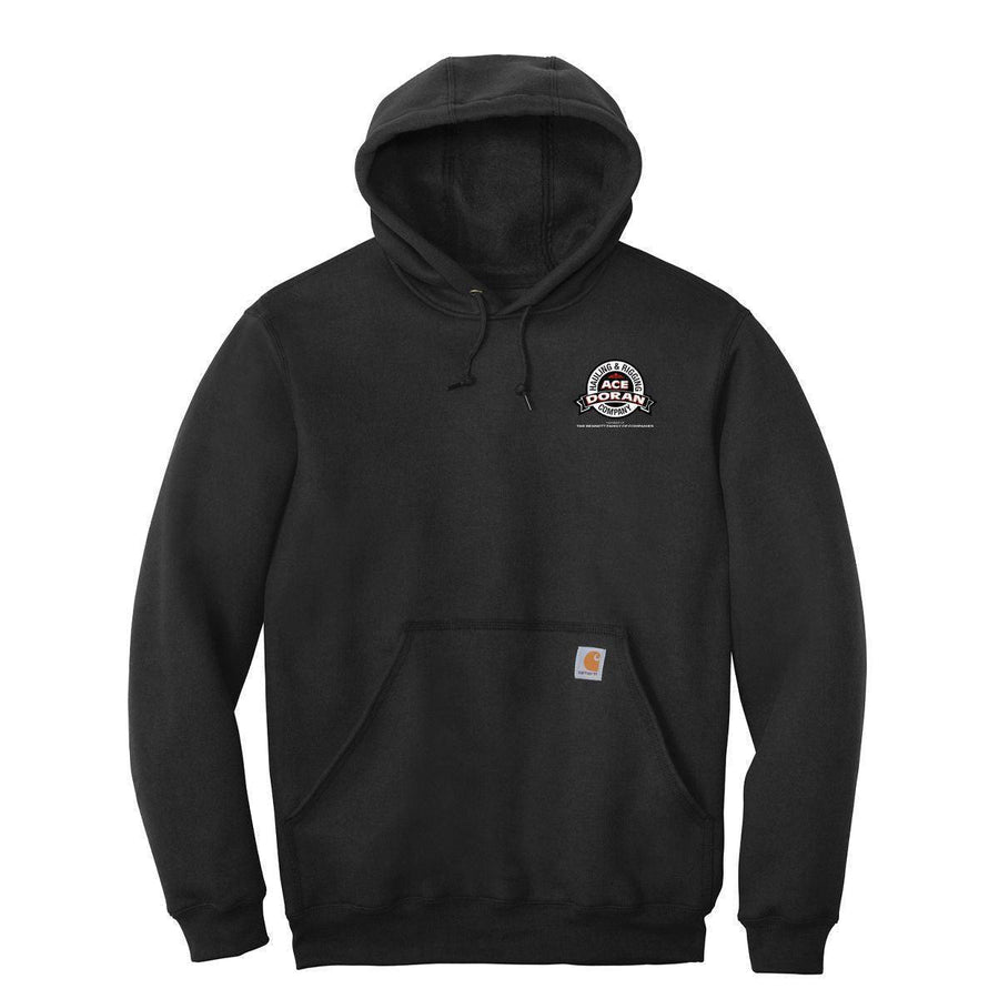 Carhartt Tall Midweight Hooded Zip-Front Sweatshirt, HEATHER GREY, 4XL