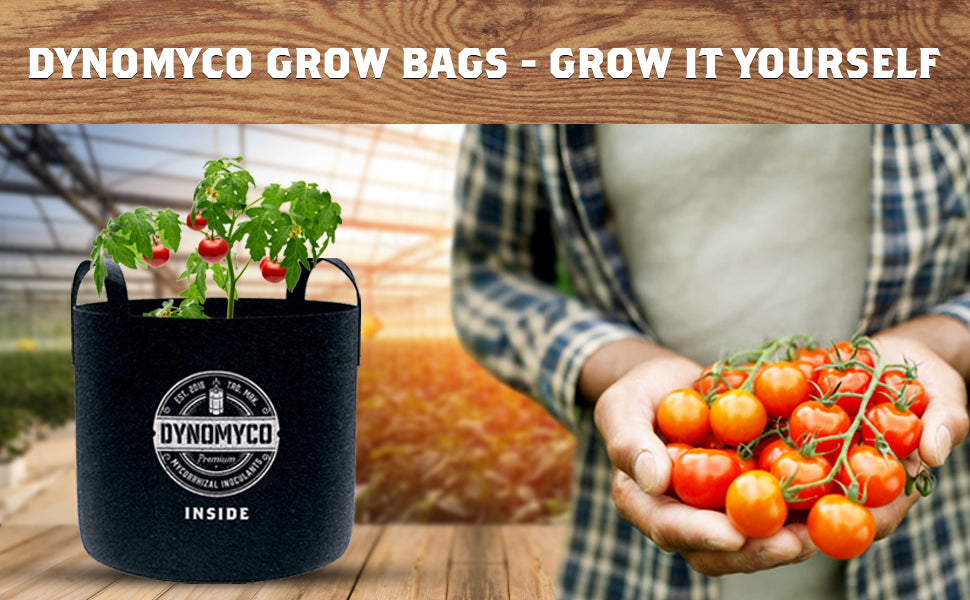 Dynomyco 5 Gallon Plant Grow Bags