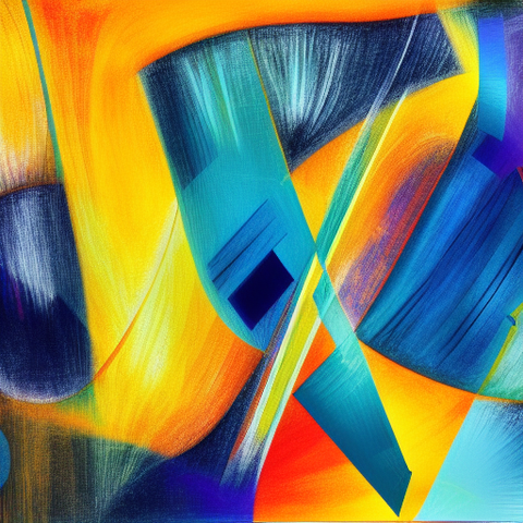 Passionate Abstract Painting