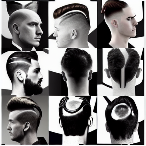 wild taper haircut design