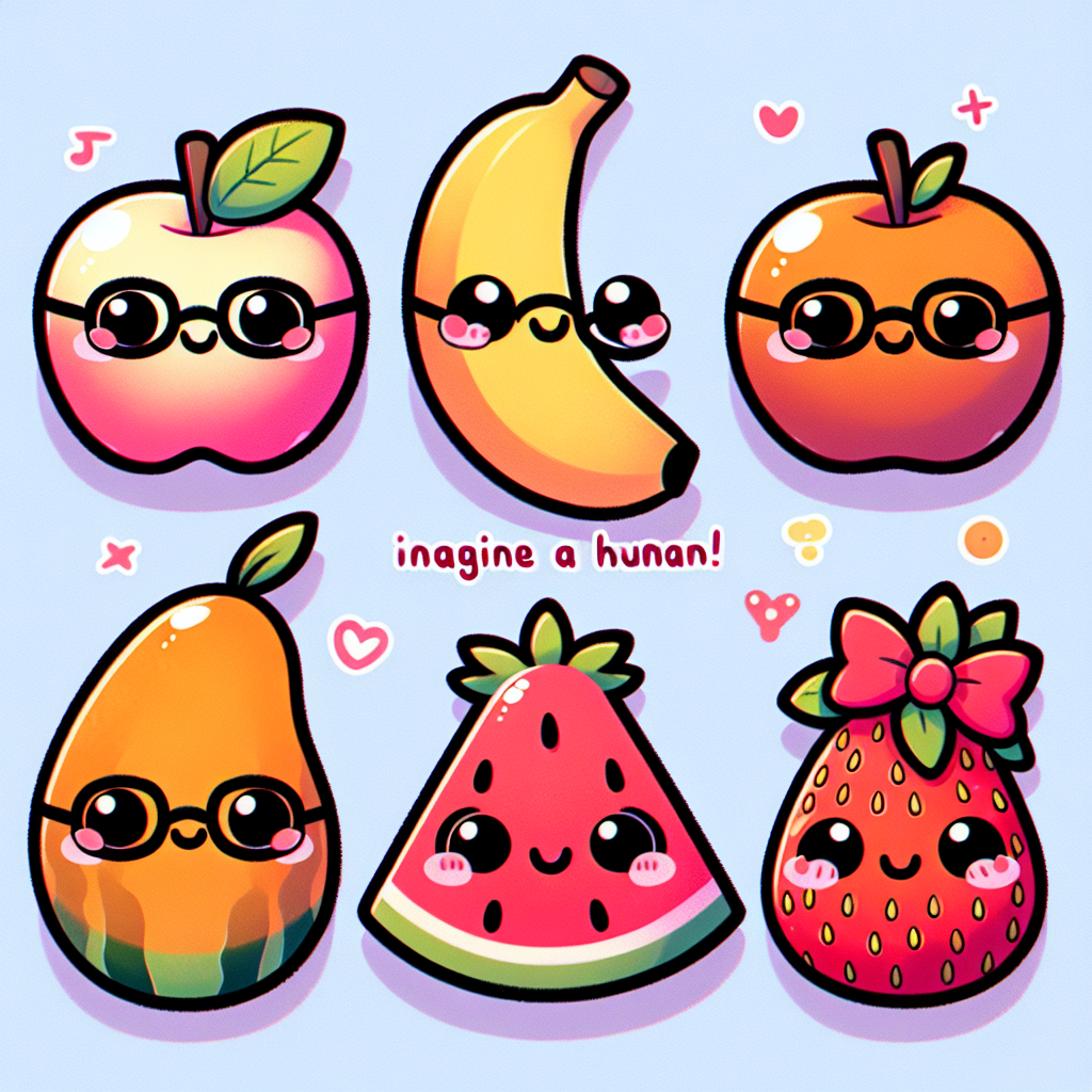 Adorable Fruity Faces