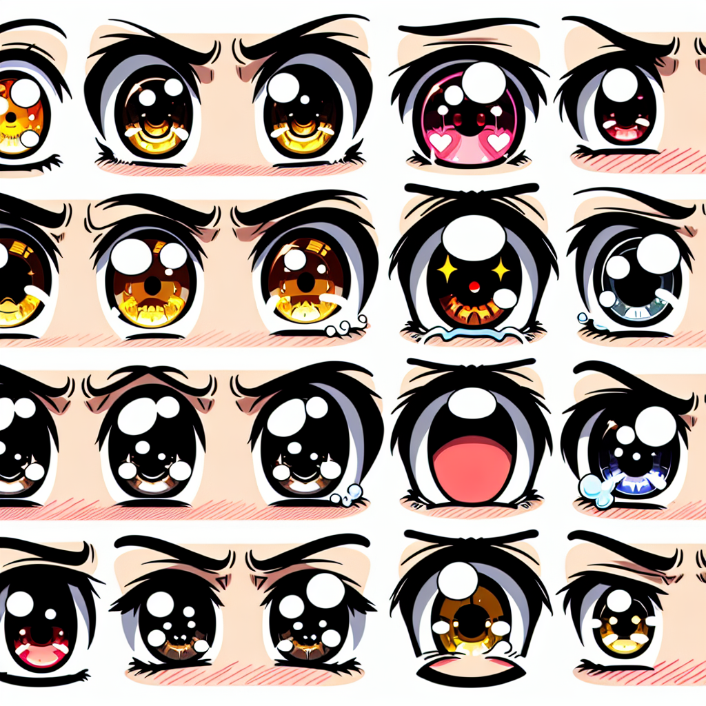 Expressive Eyes Sticker Collection