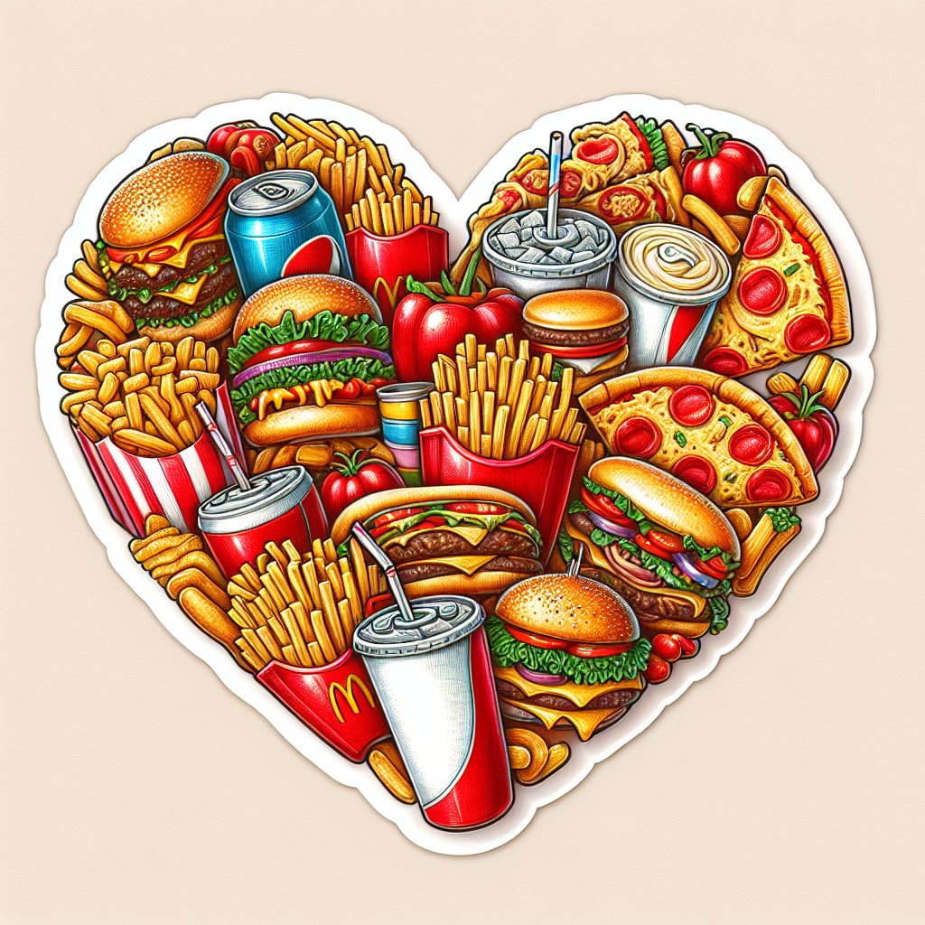 Heartful of Fast Food Favorites