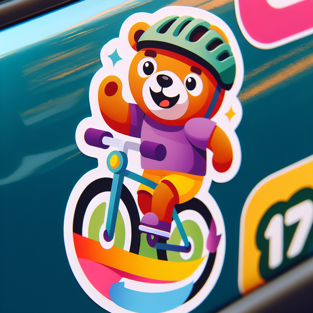 Pedal Power Pals: Cycling Bear