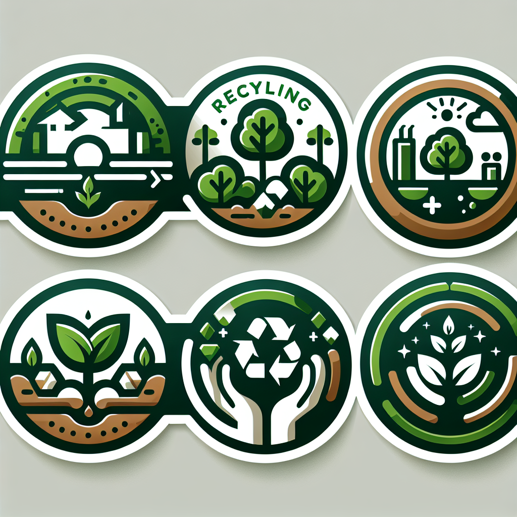 Eco-Conscious Sticker Collection