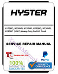 Hyster H170HD, H190HD, H210HD, H230HD, H250HD, H280HD (H007) Heavy-Duty Forklift Truck Service Repair Manual