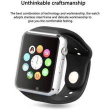 Load image into Gallery viewer, A1 Smart watch Smartwatch (Black Strap, (Regular)
