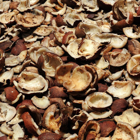 Dried copra is used to make coconut oil and mostly hydrogenated to increase shelf life and remove flavour and aroma.
