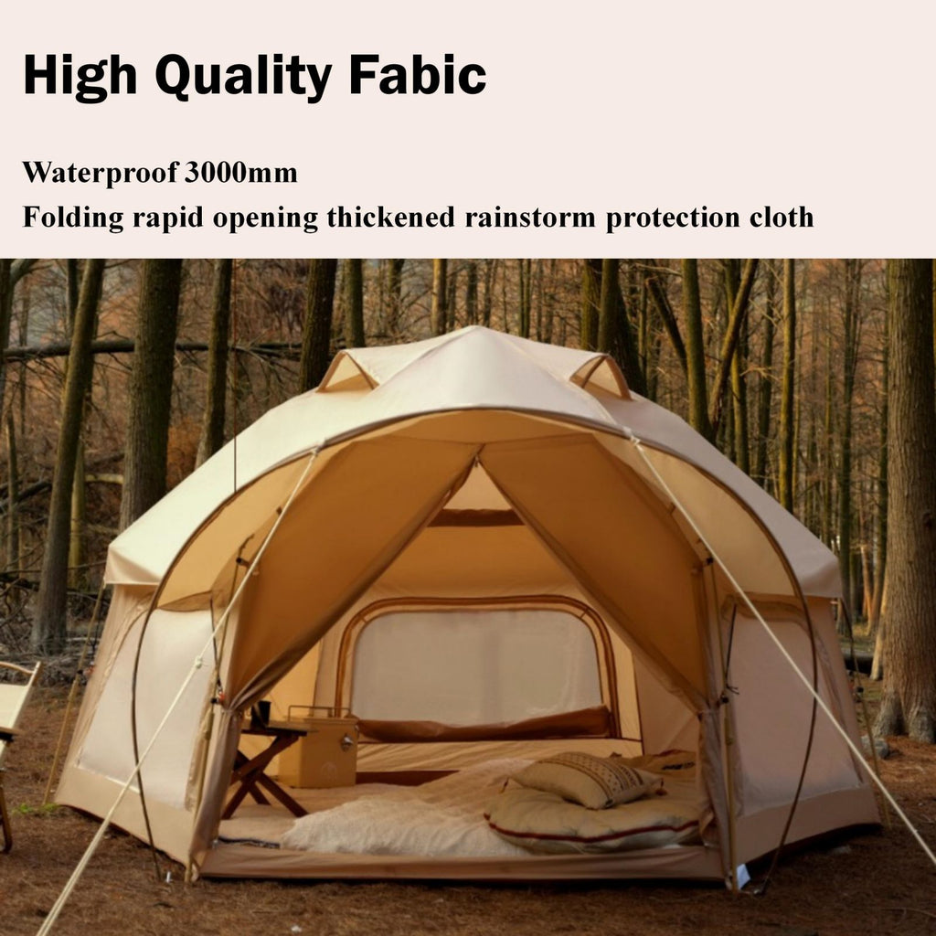Luxury Frog Hexagonal Tent - Spacious 5-8 Person All-Weather Shelter –  Jack's Aqua Sports