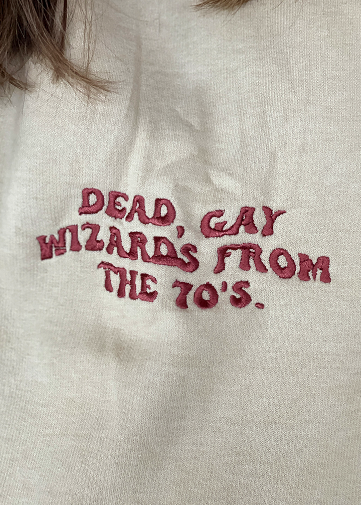 Dead Gay Wizards From The 70s Sweatshirt – lunarisle
