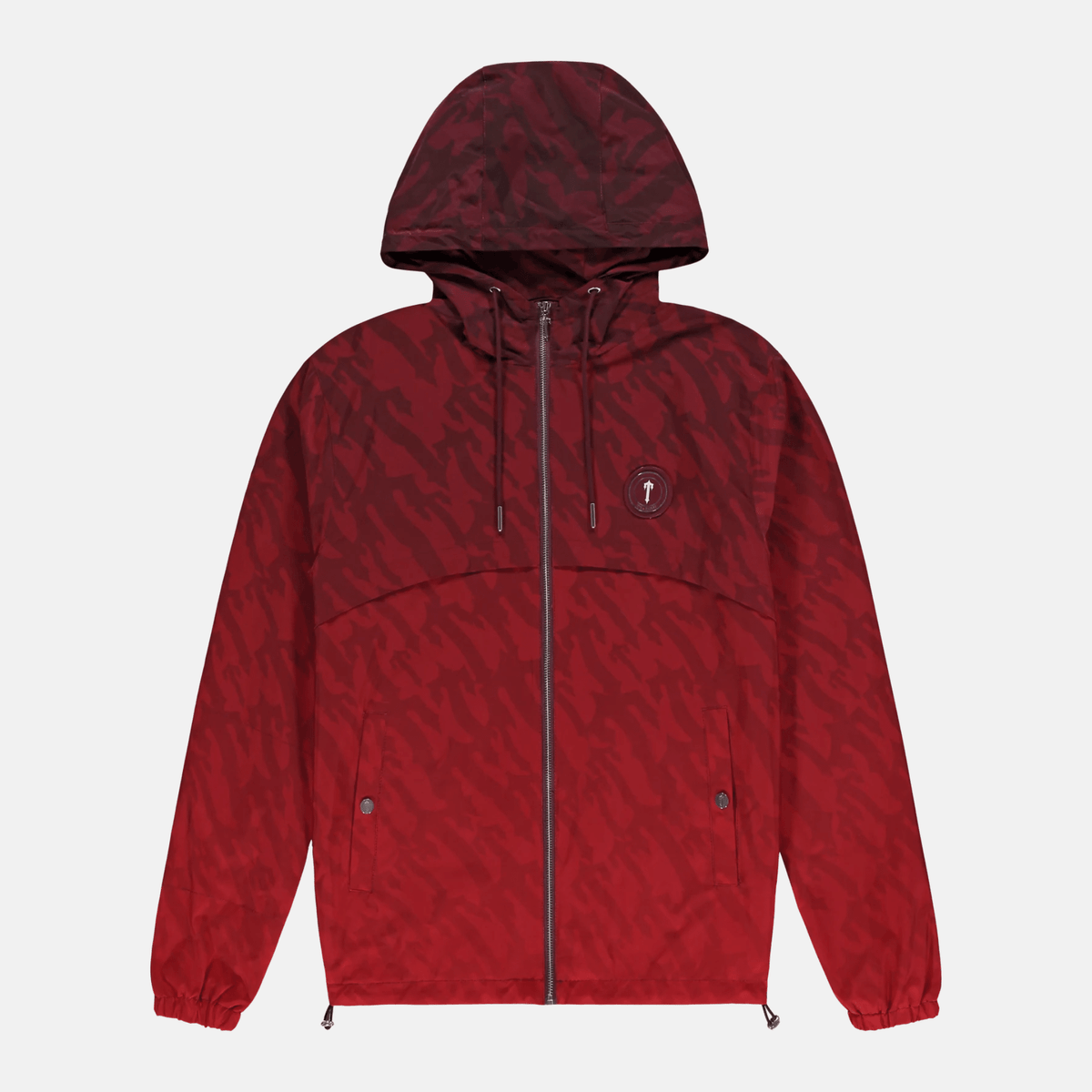 Trapstar Irongate T Windbreaker - Black/Red | No Sauce The Plug