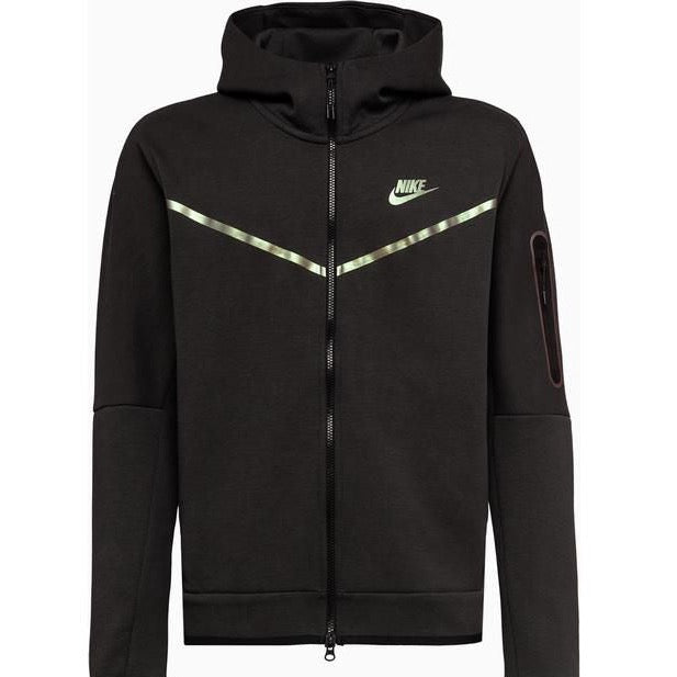 Nike Tech Fleece Hoodie - Dark Smoke Grey / Iridescent Hoodie (New ...