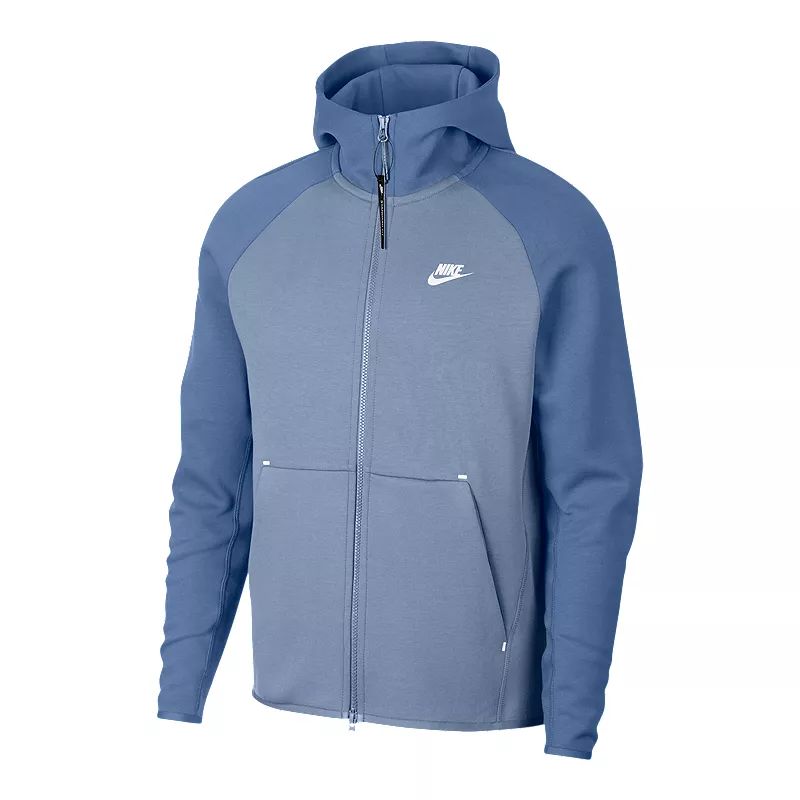 Nike Tech Fleece Hoodie - Blue Indigo Storm (Old Season) | No Sauce The ...