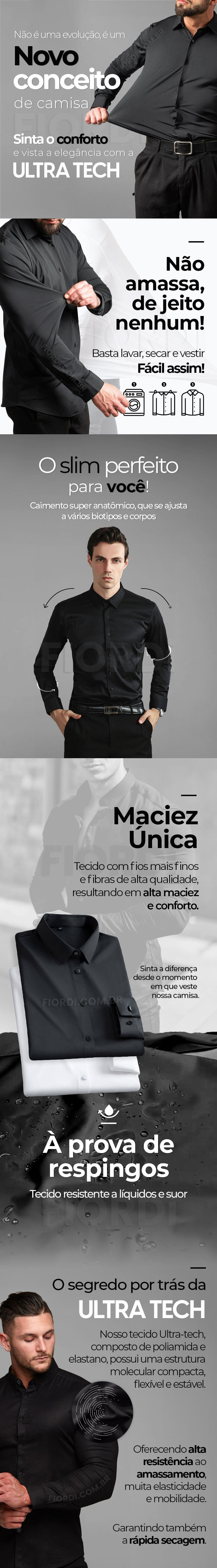 camisa ultra tech fiordi