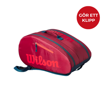 Junior Padel Bag Red