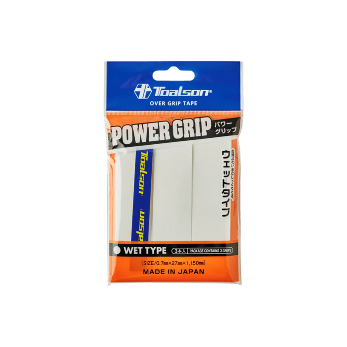 Toalson Power Grip Vit 3-pack närbild 0 