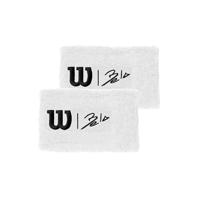 Bela Extra Wide Wristband 2 White