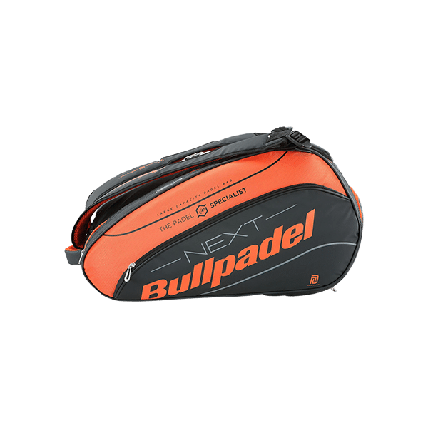 Next Racket Bag Black/Orange närbild 4 