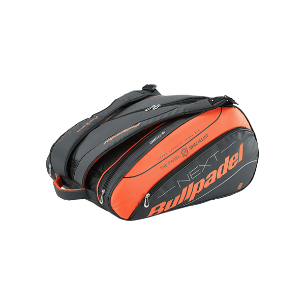 Next Racket Bag Black/Orange närbild 1 