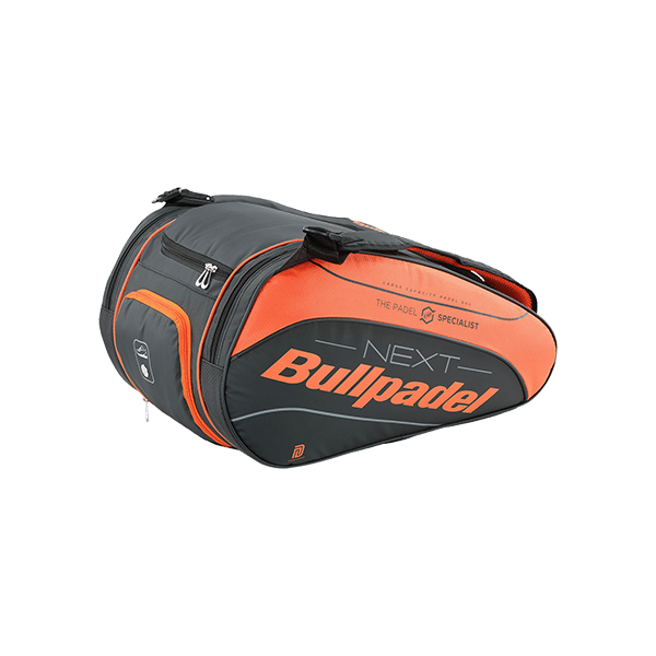 Next Racket Bag Black/Orange närbild 2 