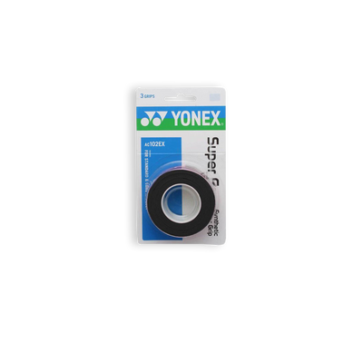 Yonex Super Grap Svart 3-pack