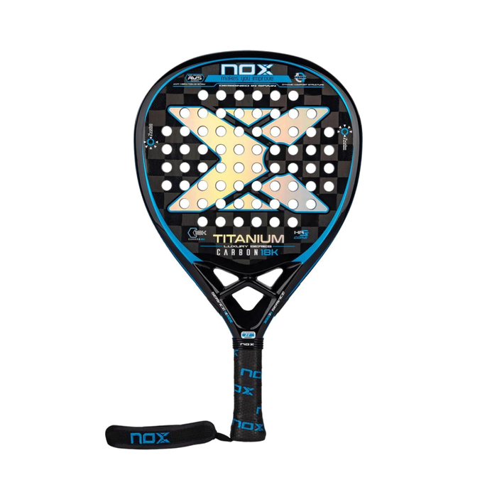 Nox Luxury Titanium 18k padelracket 