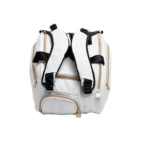 Vibora Padel Bag Emerson White närbild 3 