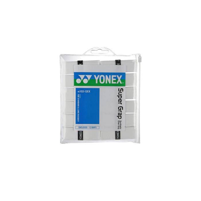 Yonex Super Grap Vit 12-pack närbild 0 