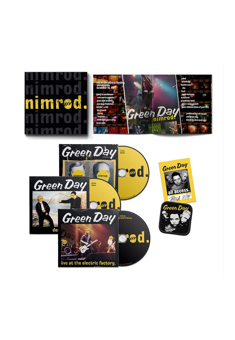 Green Day - Nimrod (25th Anniversary Edition) - 5 Vinyl Box 