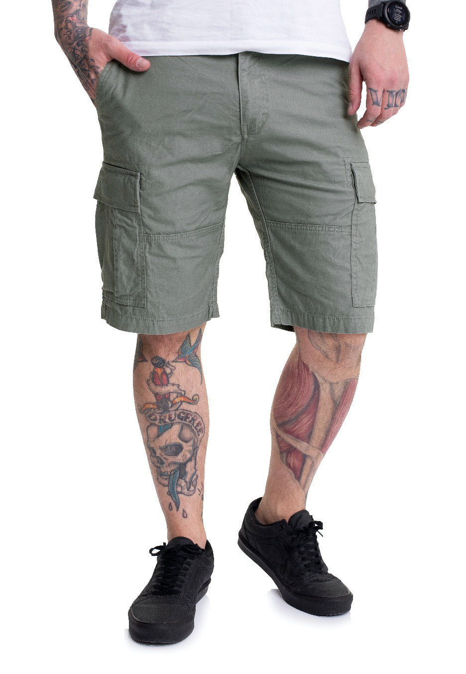 Vintage Industries - Gandor Dark Camo - Shorts