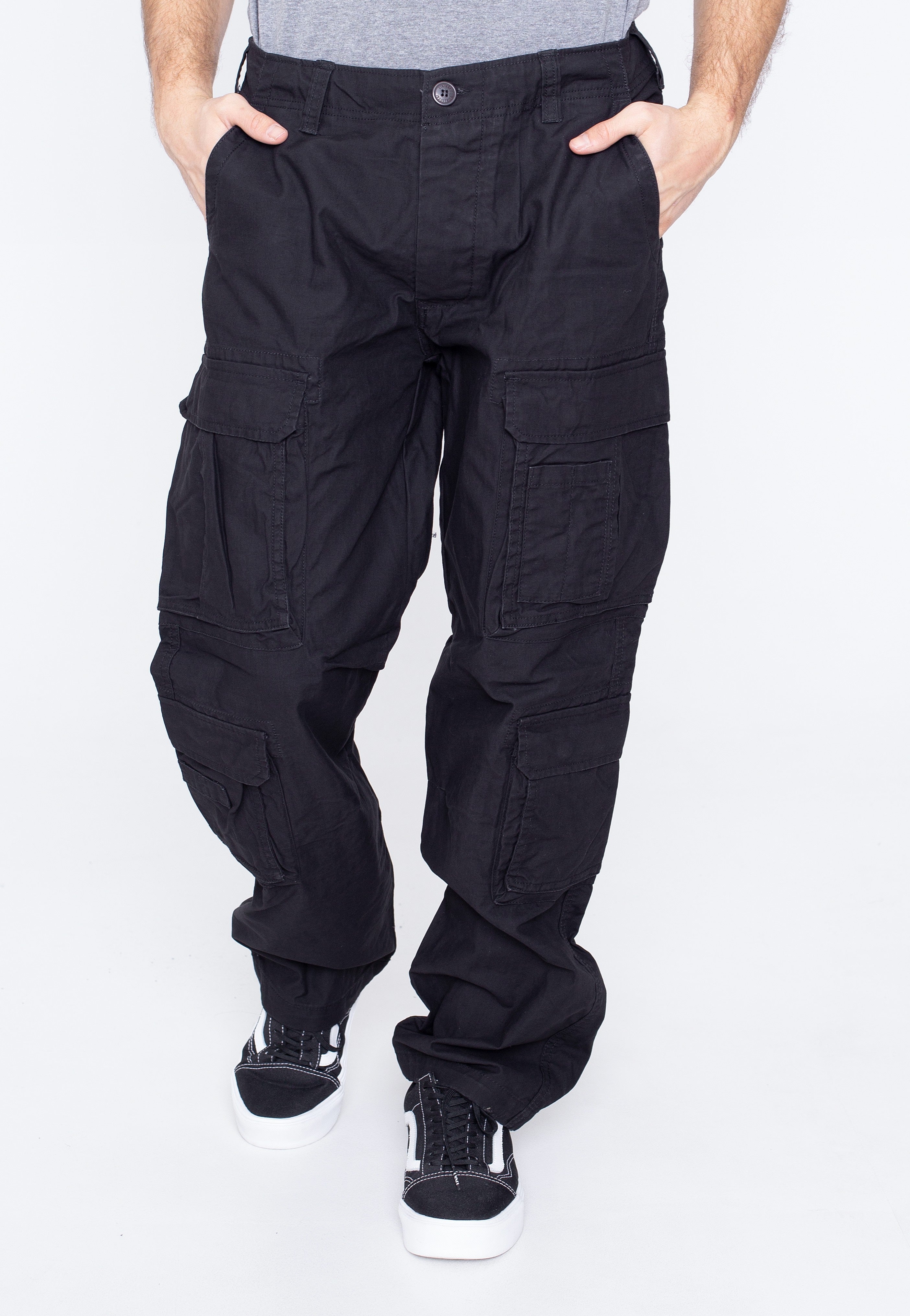 Alpha Industries - Cotton Twill Jogger Black - Pants