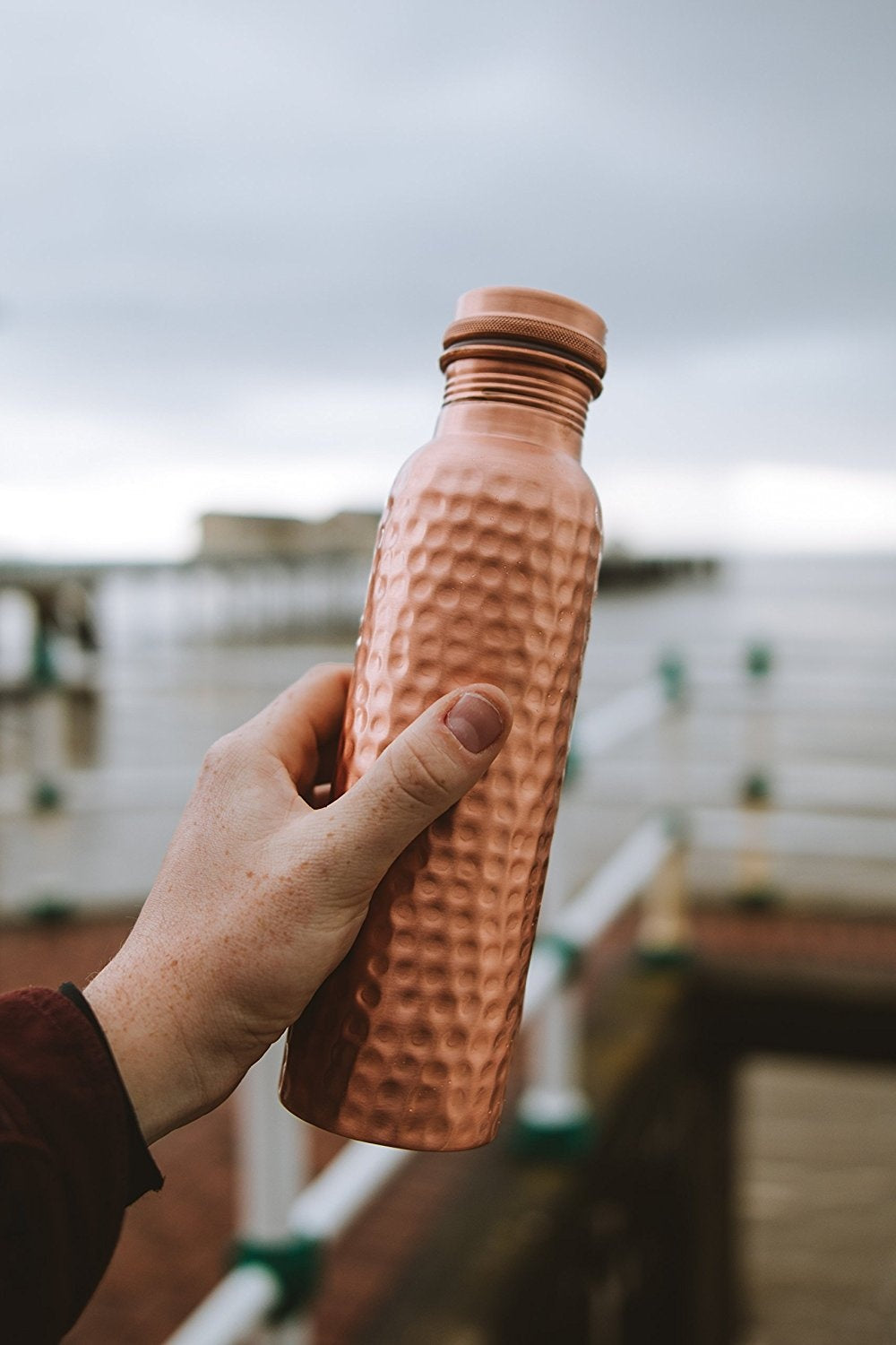 copper water bottle