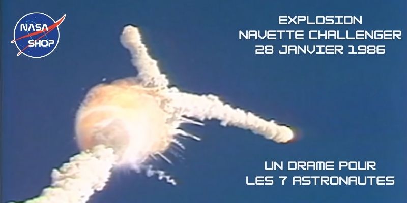 Explosion de la navette Challenger ∣ NASA SHOP FRANCE®