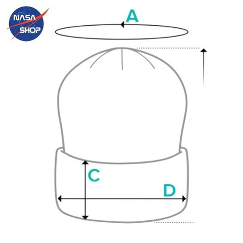 Taille Bonnet NASA ∣ NASA SHOP FRANCE®