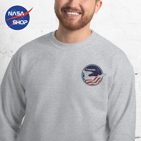 Sweat NASA Gris Homme pour les nasanautes fan de la NASA NASA - Sweat Homme Gris ∣ NASA SHOP FRANCE®